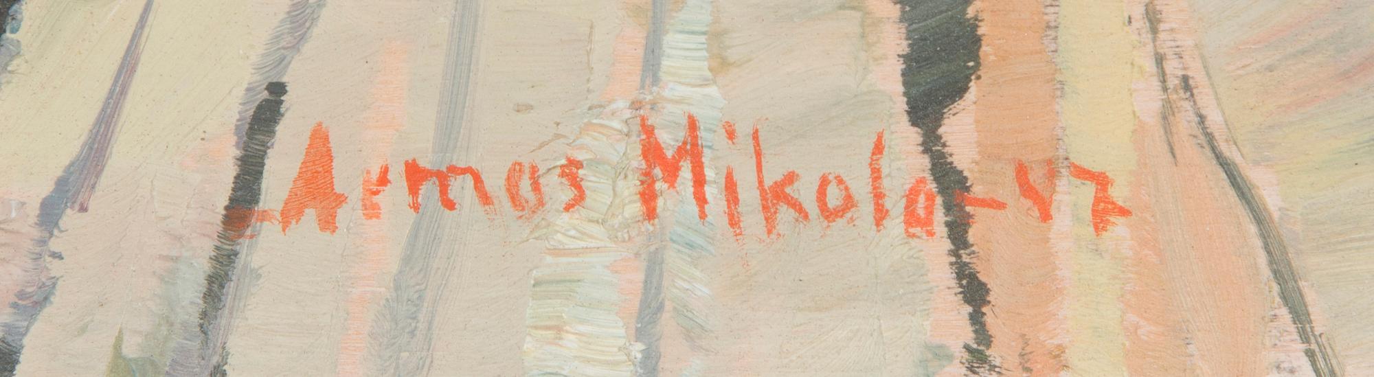 Armas Mikola, Harbour view.