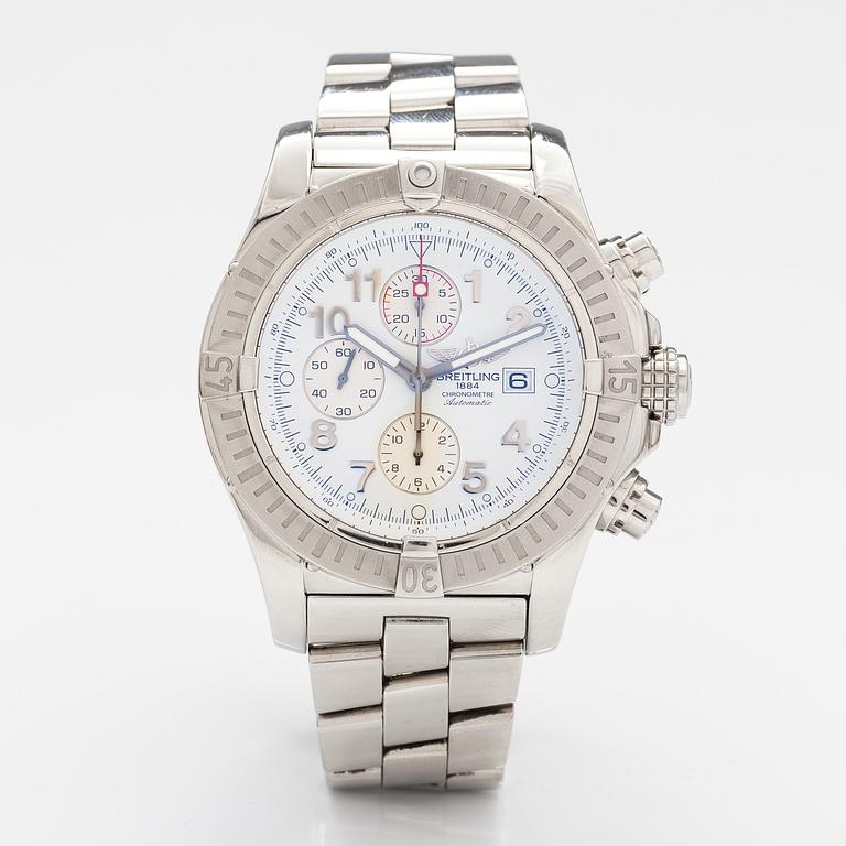 BREITLING, Super Avenger, chronograph, rannekello, 48,5 mm.