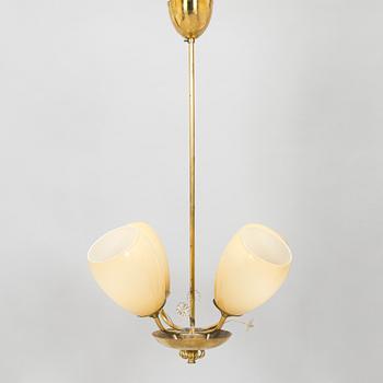 Taklampa, 1900-talets mitt.