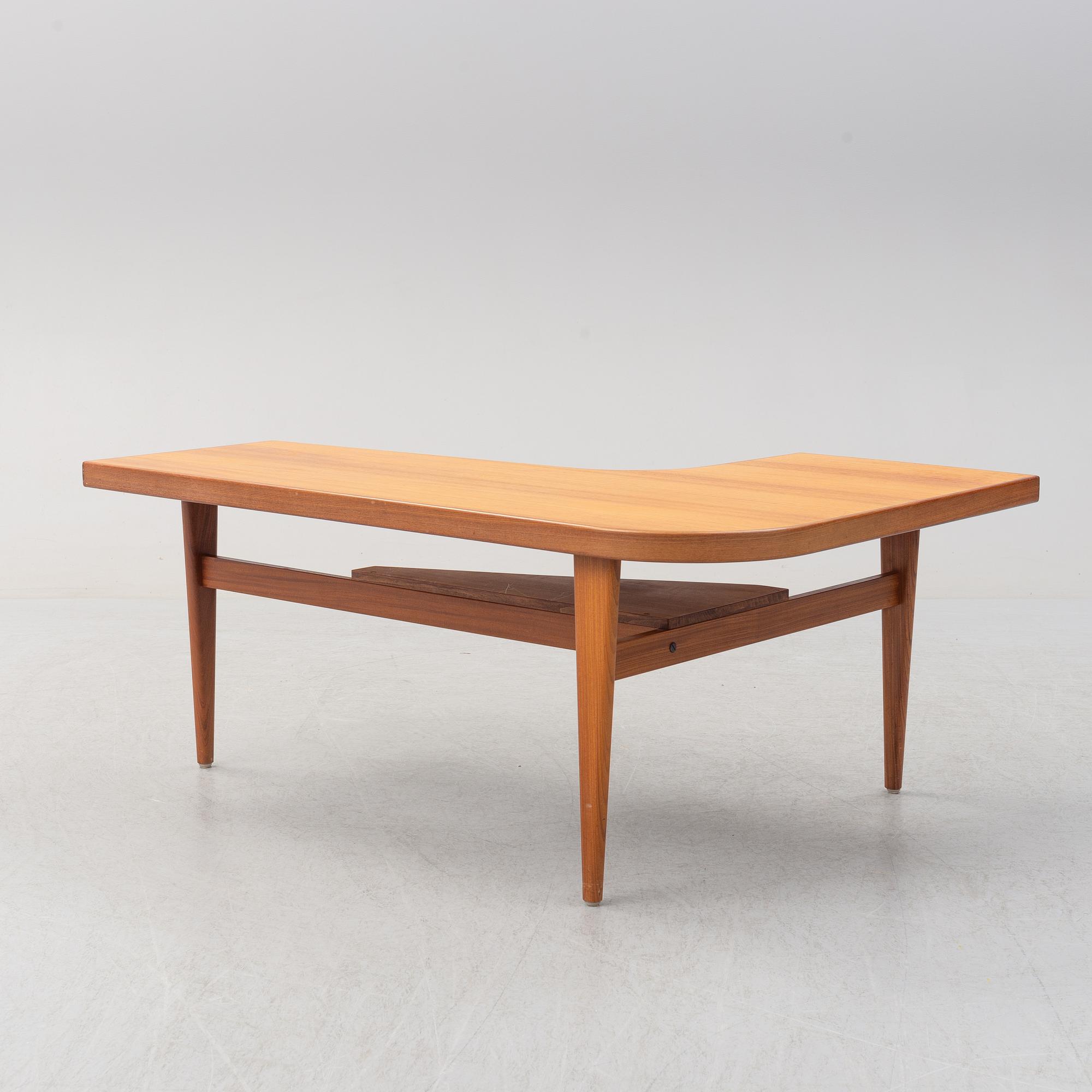 A 1950s coffee table.