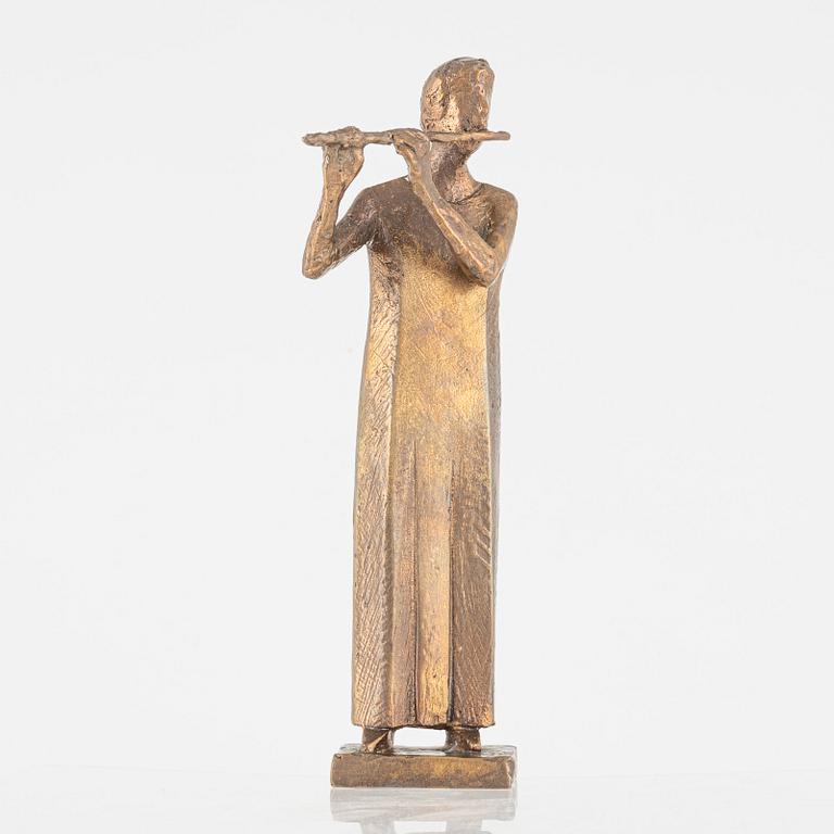 Thomas Qvarsebo, skulptur. Signerad, numrerad, gjutarstämpel. Brons, höjd 23 cm.