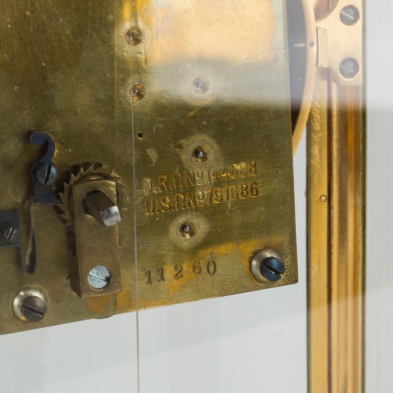 A Claude Grivolas 400 day torsion clock, first half of the 20th century.