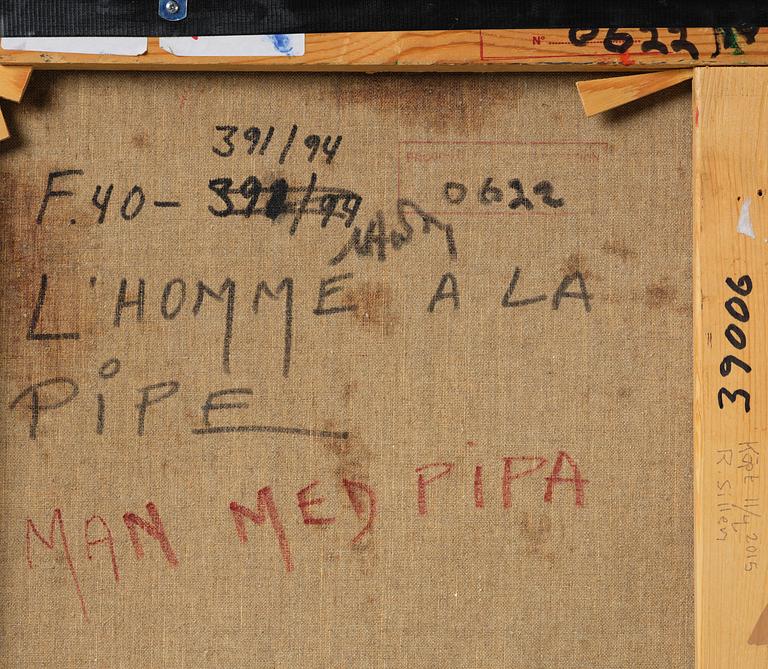 Bengt Lindström, "L'homme a la pipe".