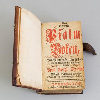 The Swedish Hymn Book 1695.