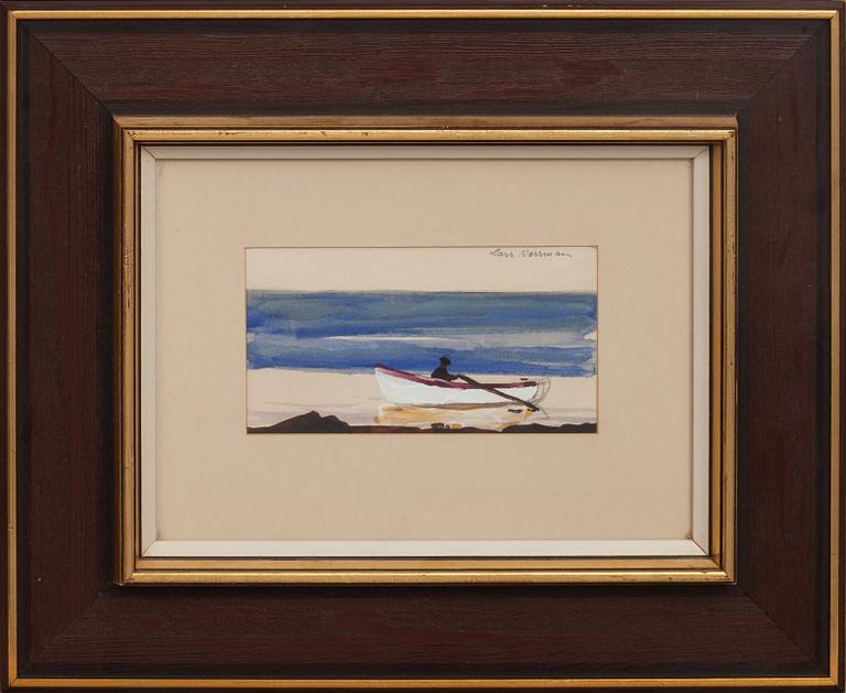 LARS NORRMAN, 2 st. blandteknik. Signerade.