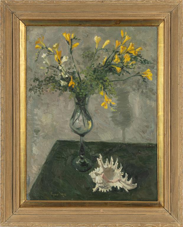 Ryno Frieberg, oil on canvas, signed and dated 1956.