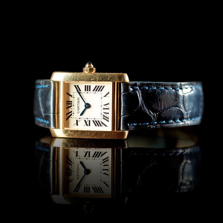 Cartier - Tank Francaise. Guld. Quartz. 2005.