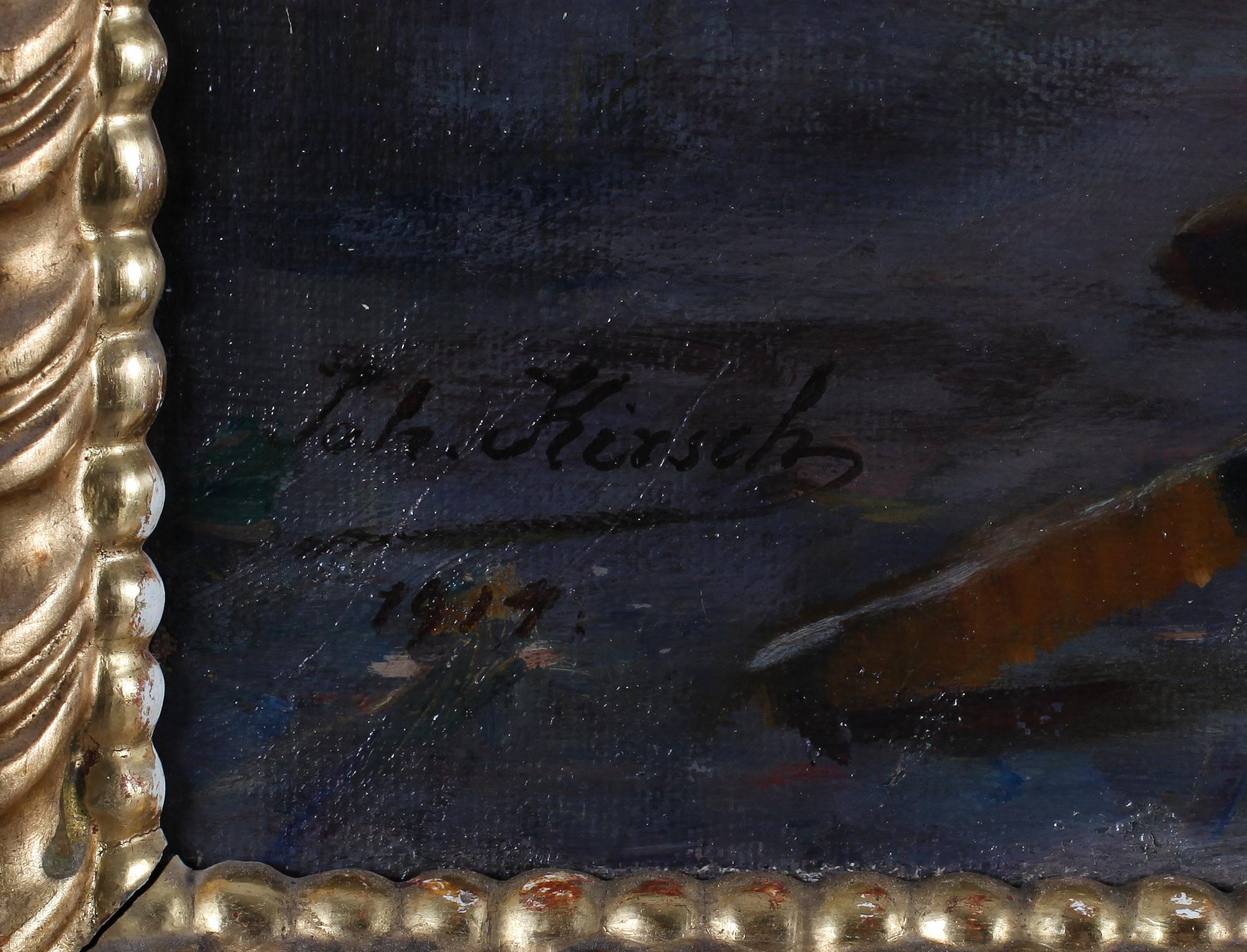 JOHANNA KIRSCH, olja på duk, signerad och daterad 1919.