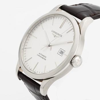 Longines, Record, wristwatch, 40 mm.
