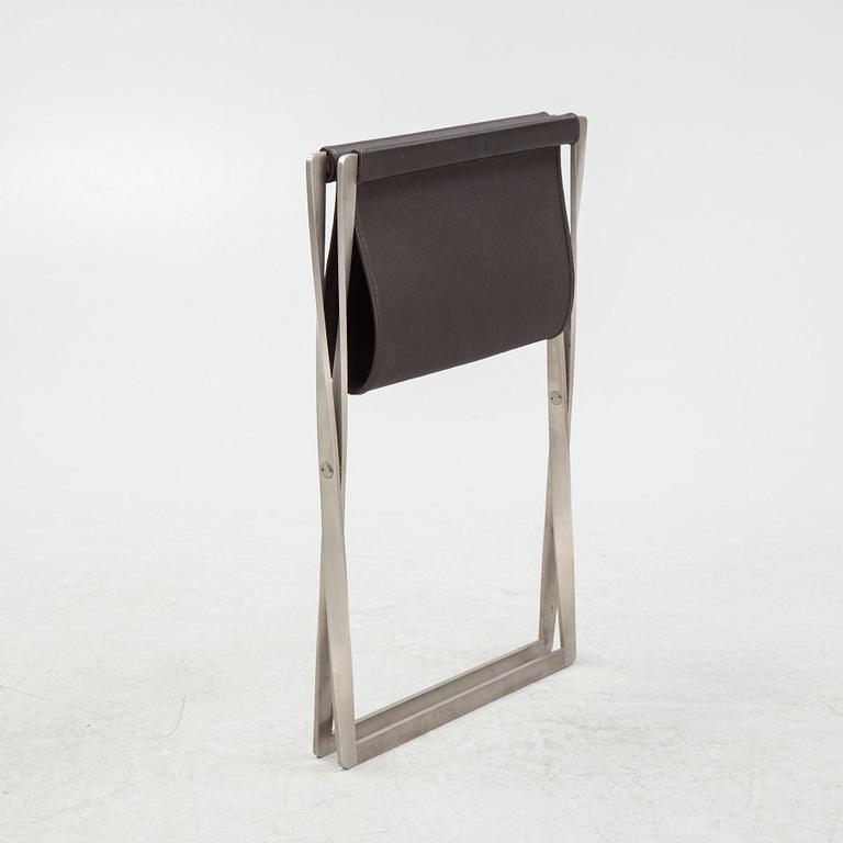 Poul Kjaerholm, a 'PK-91' stool, Fritz Hansen, Denmark.