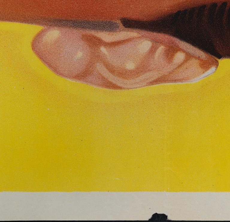 A vintage movie poster, 'Nattens eskader (The Dawn Patrol)', 1938.