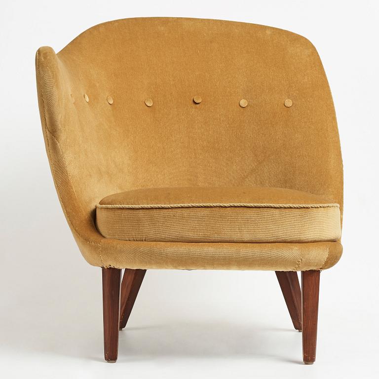 Arne Norell, a "Gary" (The Thumb) easy chair for Gösta Westerberg, Sweden 1950's.