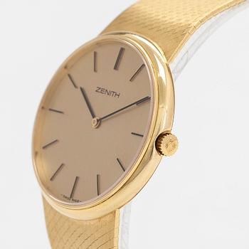 Zenith, armbandsur, 34 mm.