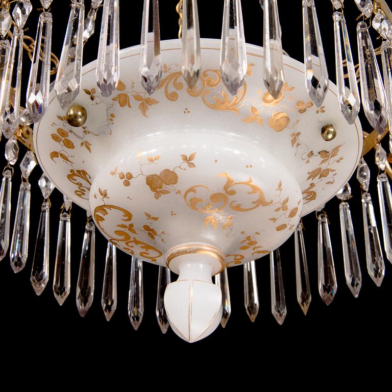 Kattoamppeli, 1800-luvun puoliväli.