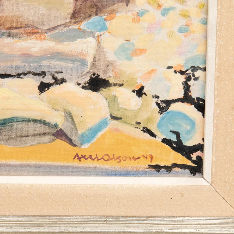 Axel Olson, "The Bathing Cliff".