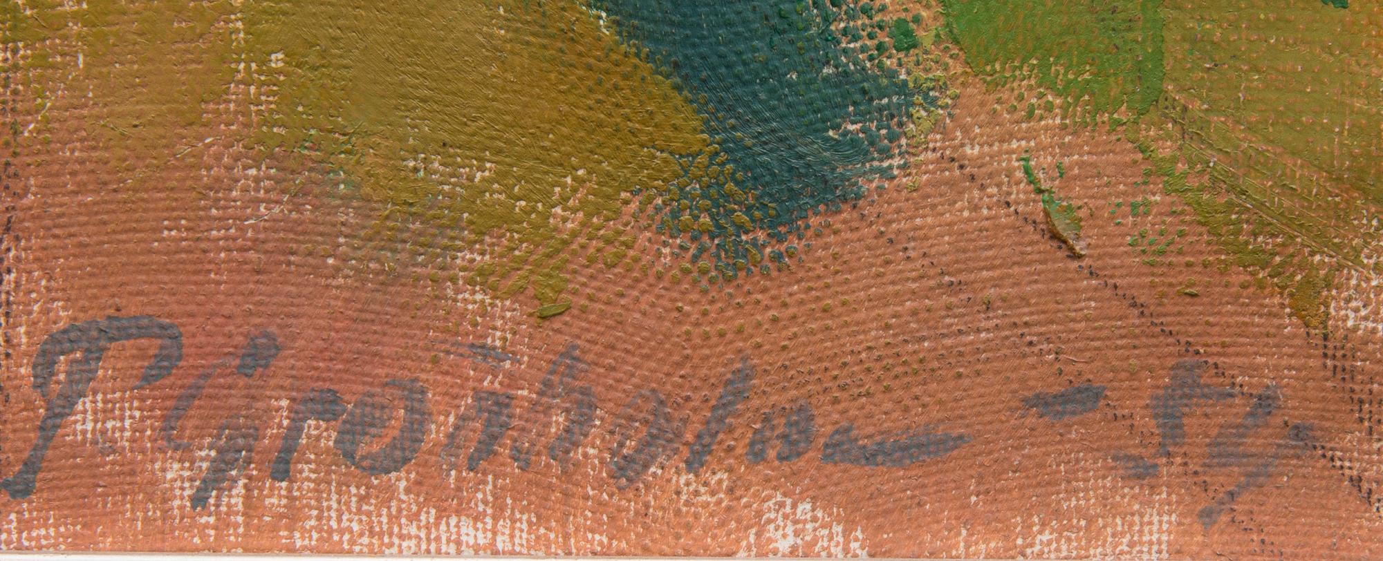 PAUL GRÖNHOLM, olja på duk, signerad och daterad -54.