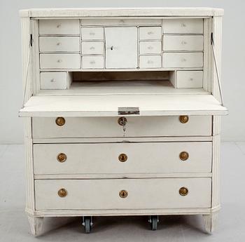 SEKRETÄR. Sengustaviansk, 1800-tal.