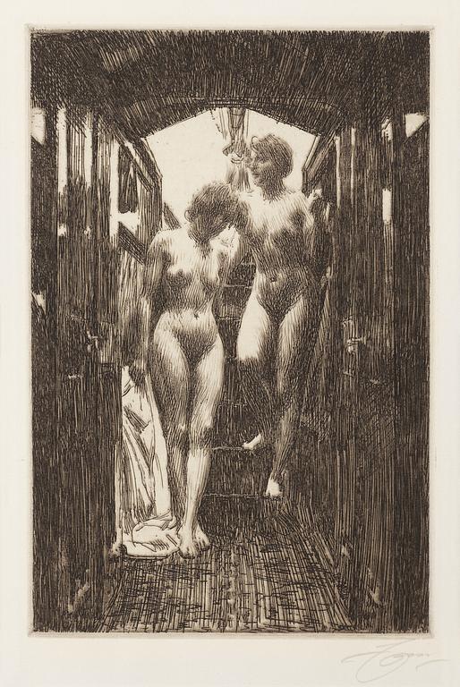 Anders Zorn, "Cabin".