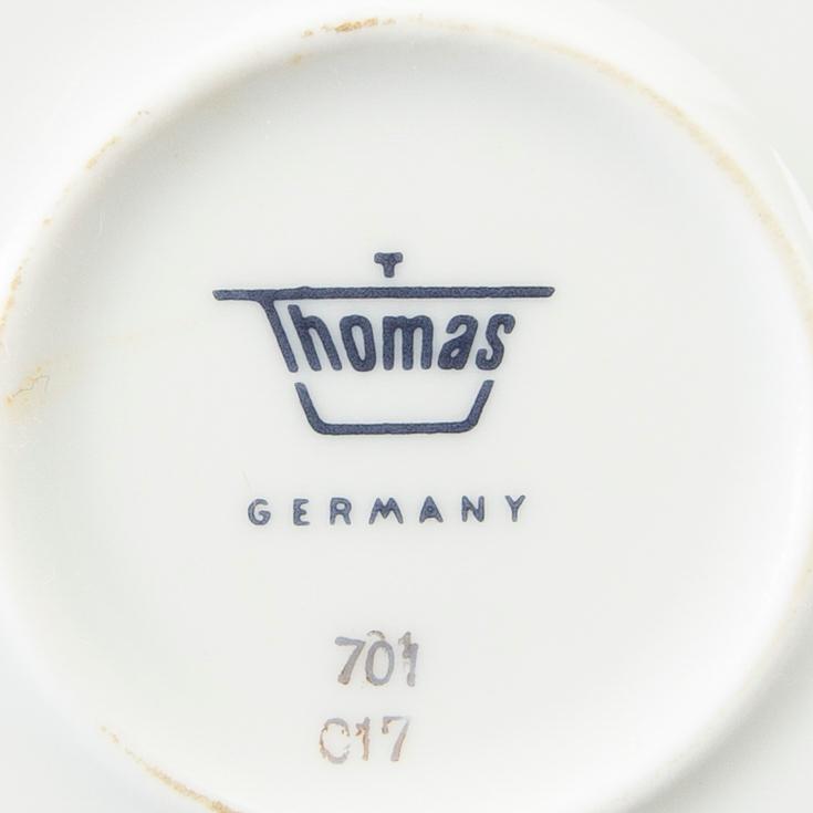 Service 73 pcs Thomas Germany mid/second half of the 20th century.
