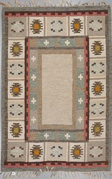 MATTA, rölakan, Ingegerd Silow, 1900-talets andra hälft, 235x160 cm.