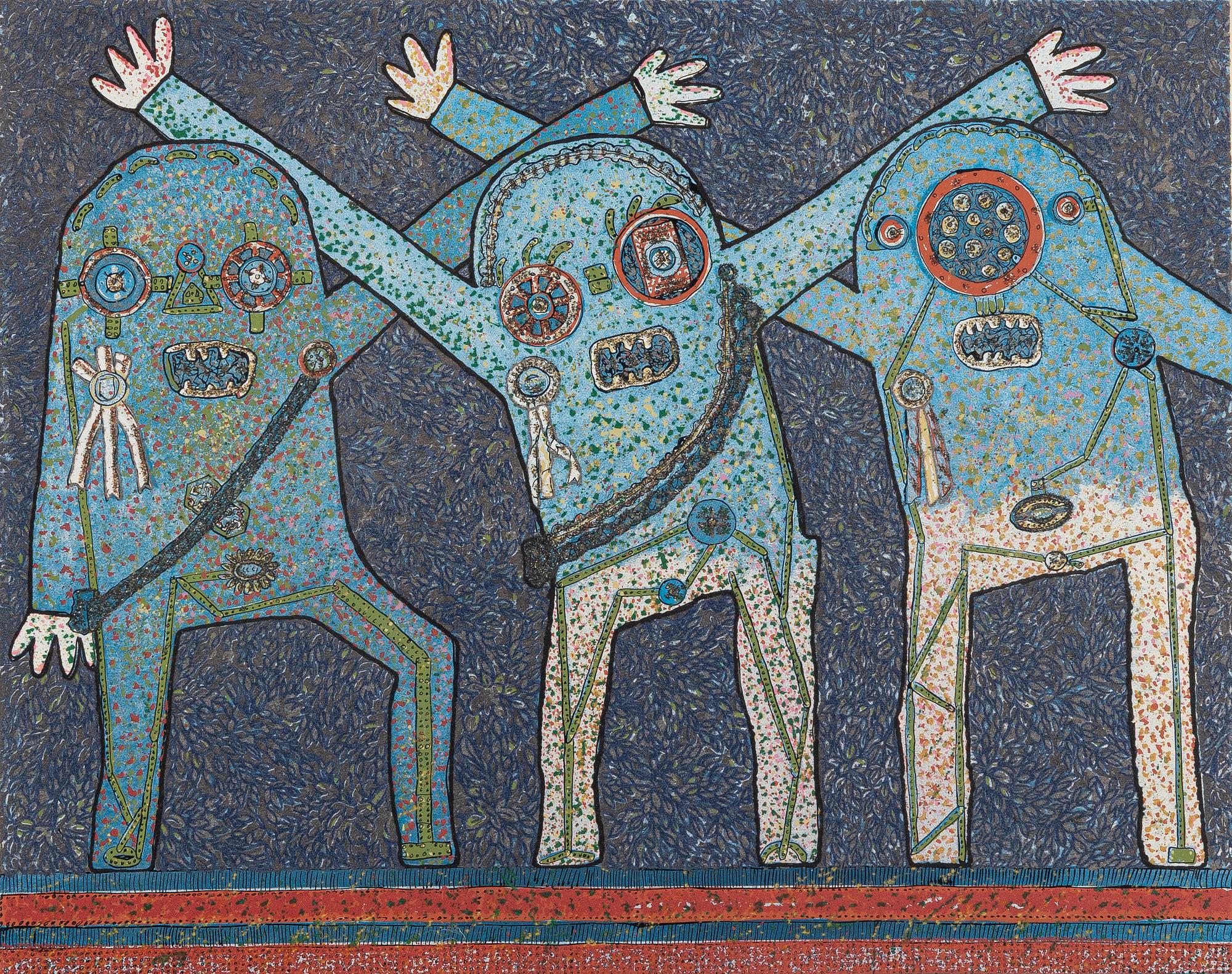 Enrico Baj, "Parade".