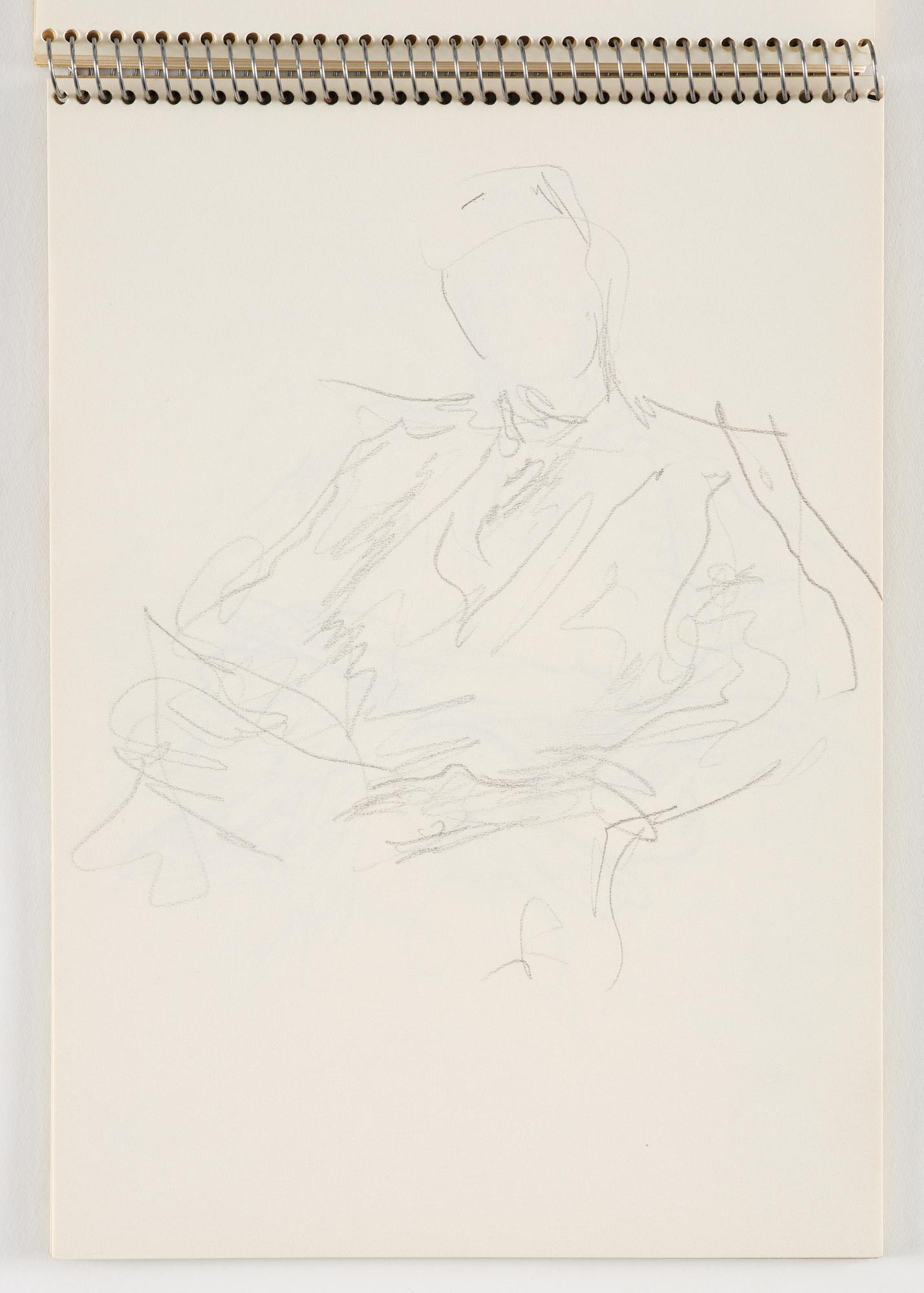 Lotte Laserstein, Skissblock med 19 teckningar varav 1 signerad.