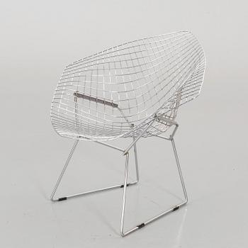 HARRY BERTOIA, fåtölj "Diamond chair" 1900-talets senare del.