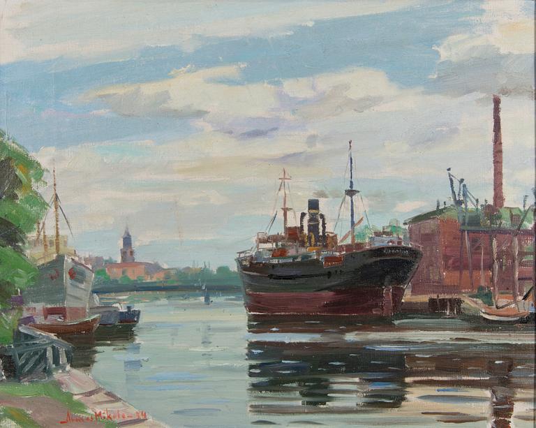 Armas Mikola,  "S/S Susanna", Turku.