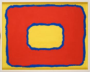 Bram Bogart, Composition in yellow, red and blue.
