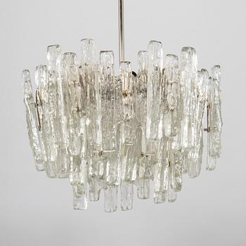 Kattovalaisin, "Ice block chandelier", J.T Design, Kalmar, Itävalta, 1960-luku.