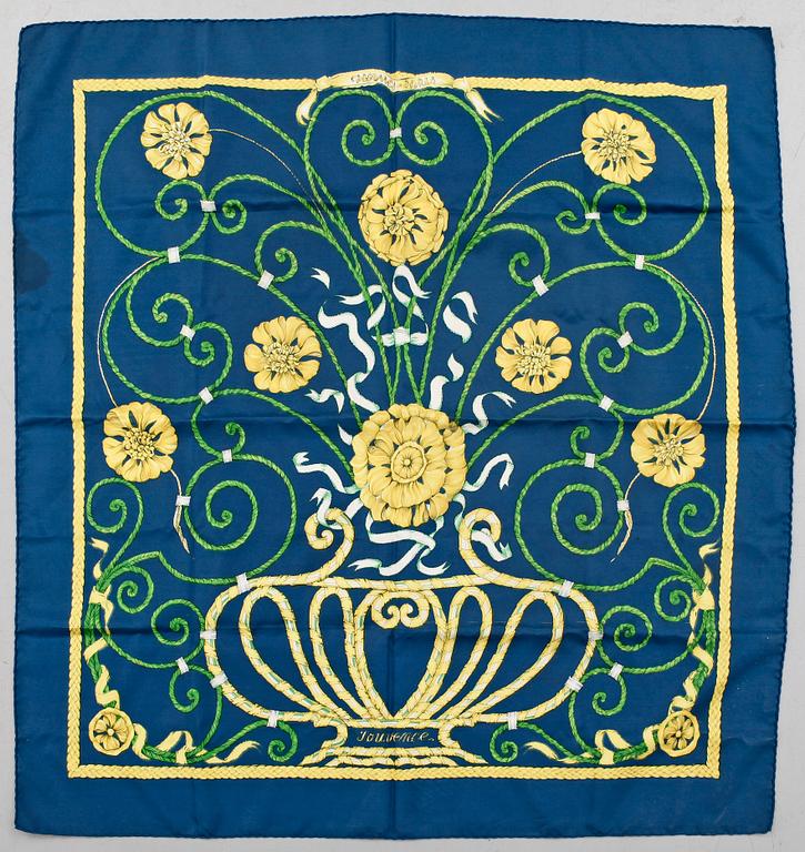 SCARF, "Jouvence", efter design av Leïla Menchari, Hermés, 1968.