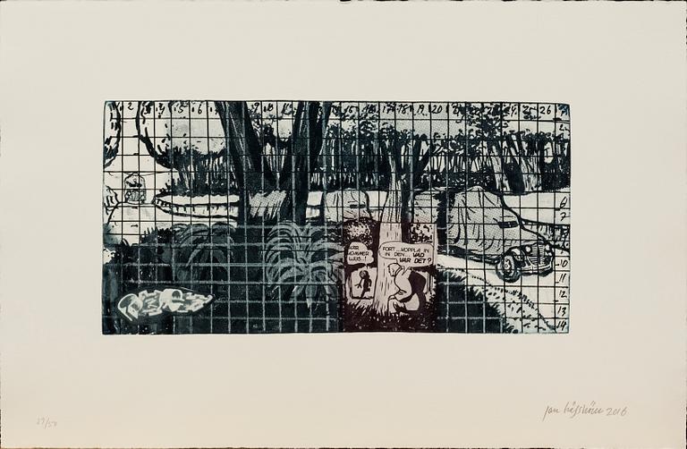 JAN HÅFSTRÖM, signed and numbeter.