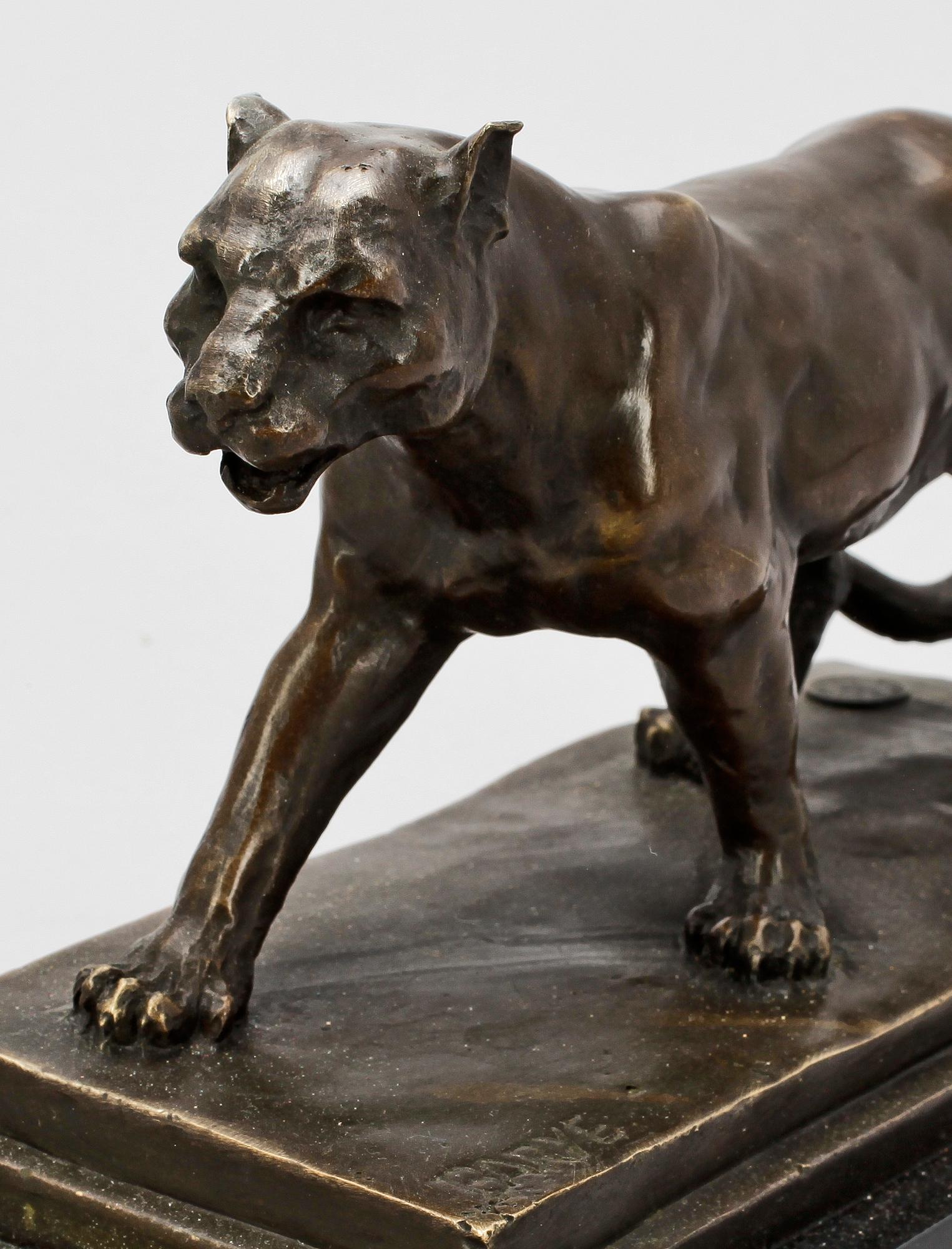 ANTOINE LOUIS BARYE, efter, skulptur, brons.