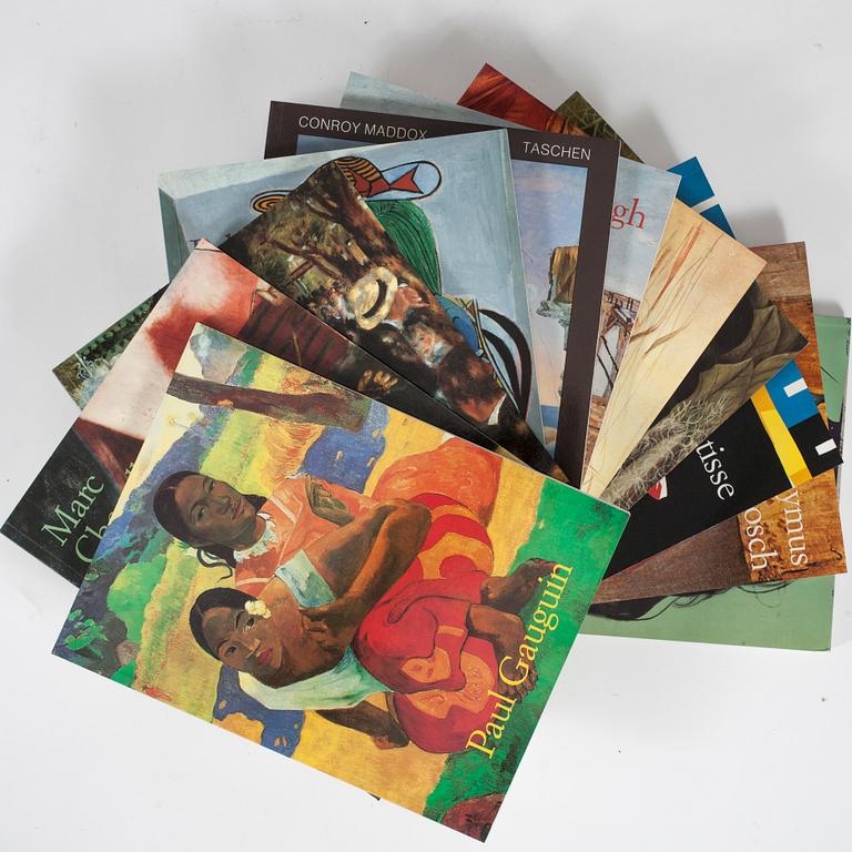 PARTI BÖCKER, 11 st, finskspråkiga, Taschen.