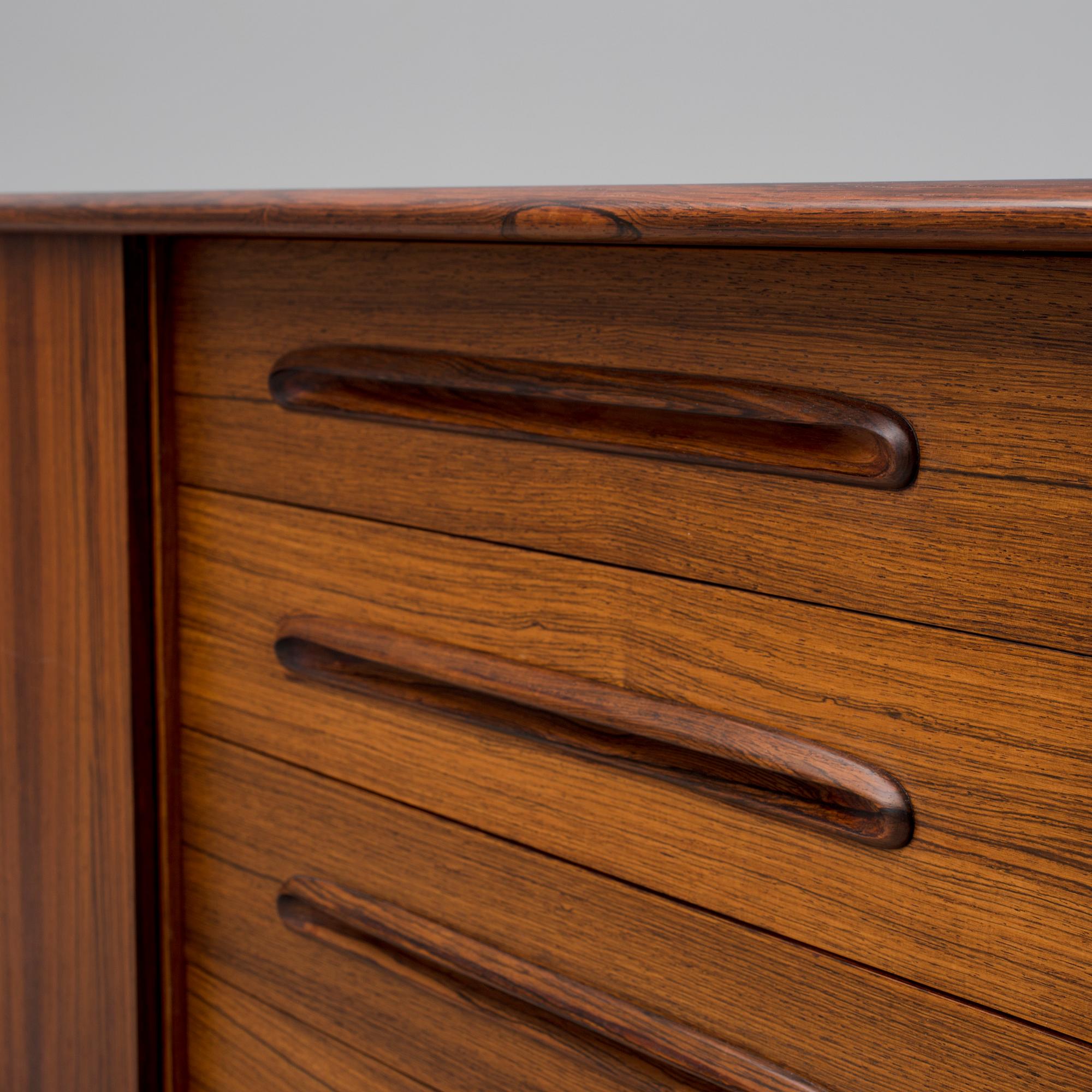 SIDEBOARD, "Cortina", Nils Jonsson, Troeds Möbelfabrik, Bjärnum, 1900-andra hälft.
