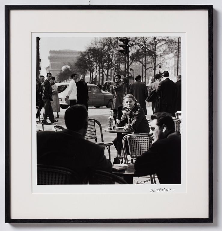 Lennart Nilsson, "Ingrid Bergman, Paris, 1957".