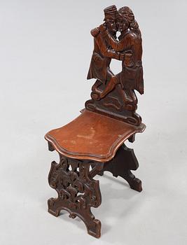 A 20th century chair from South Germany / Austria.