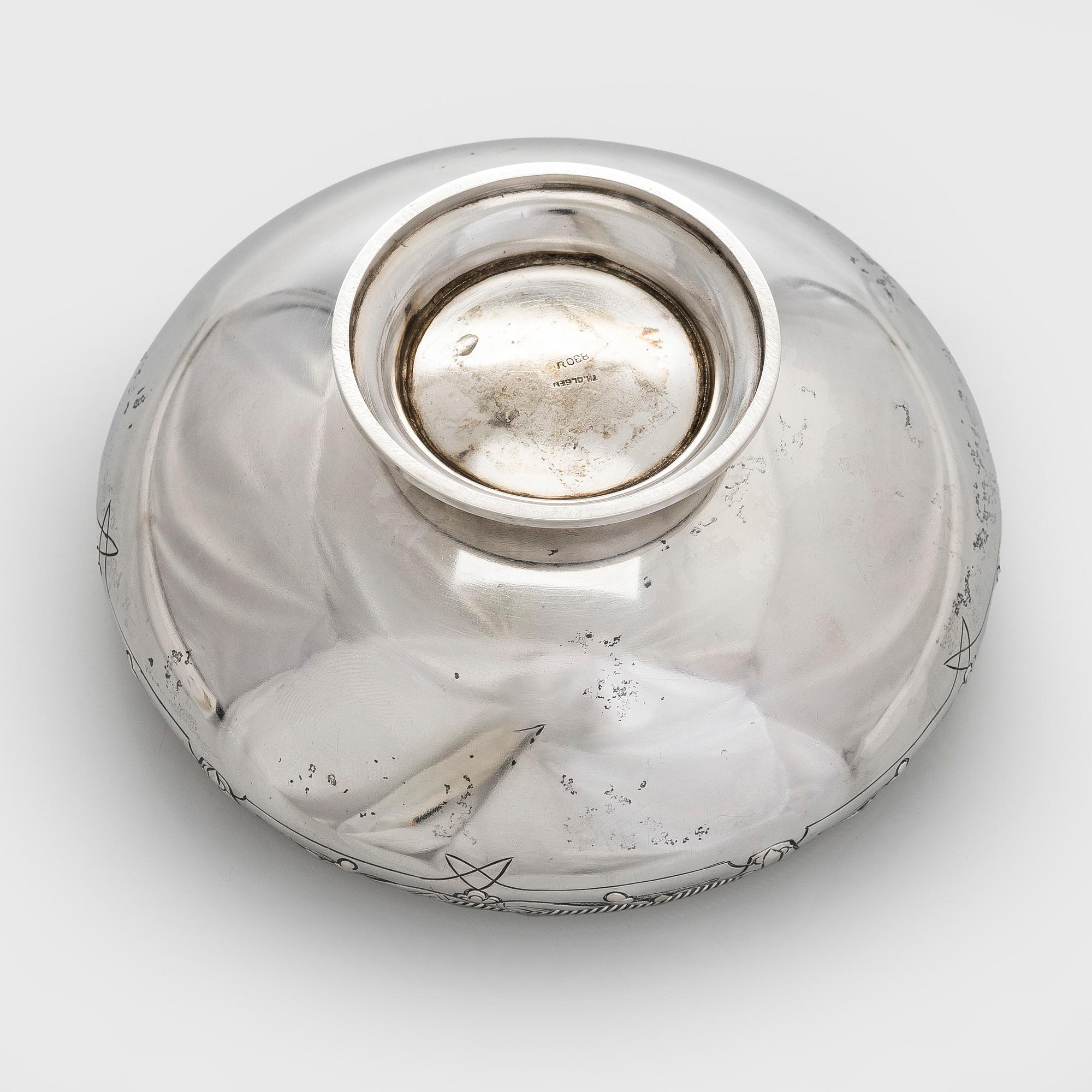 Theodor Olsen, Malja, hopeaa, Norja.