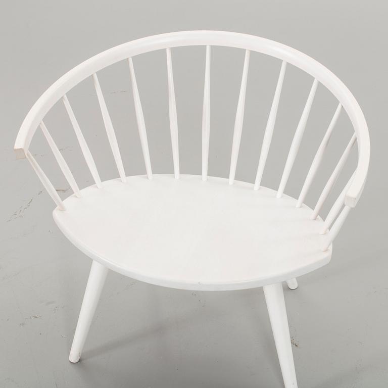 An Yngve Ekström "Arka" lounge chair, designed 1955, Stolab Sweden.