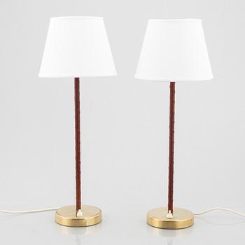 Table lamps a pair, Asea, second half of the 20th century.