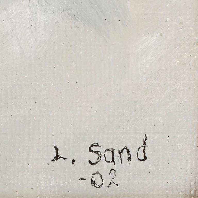 LENNART SAND, olja på duk, signerad och daterad -02.
