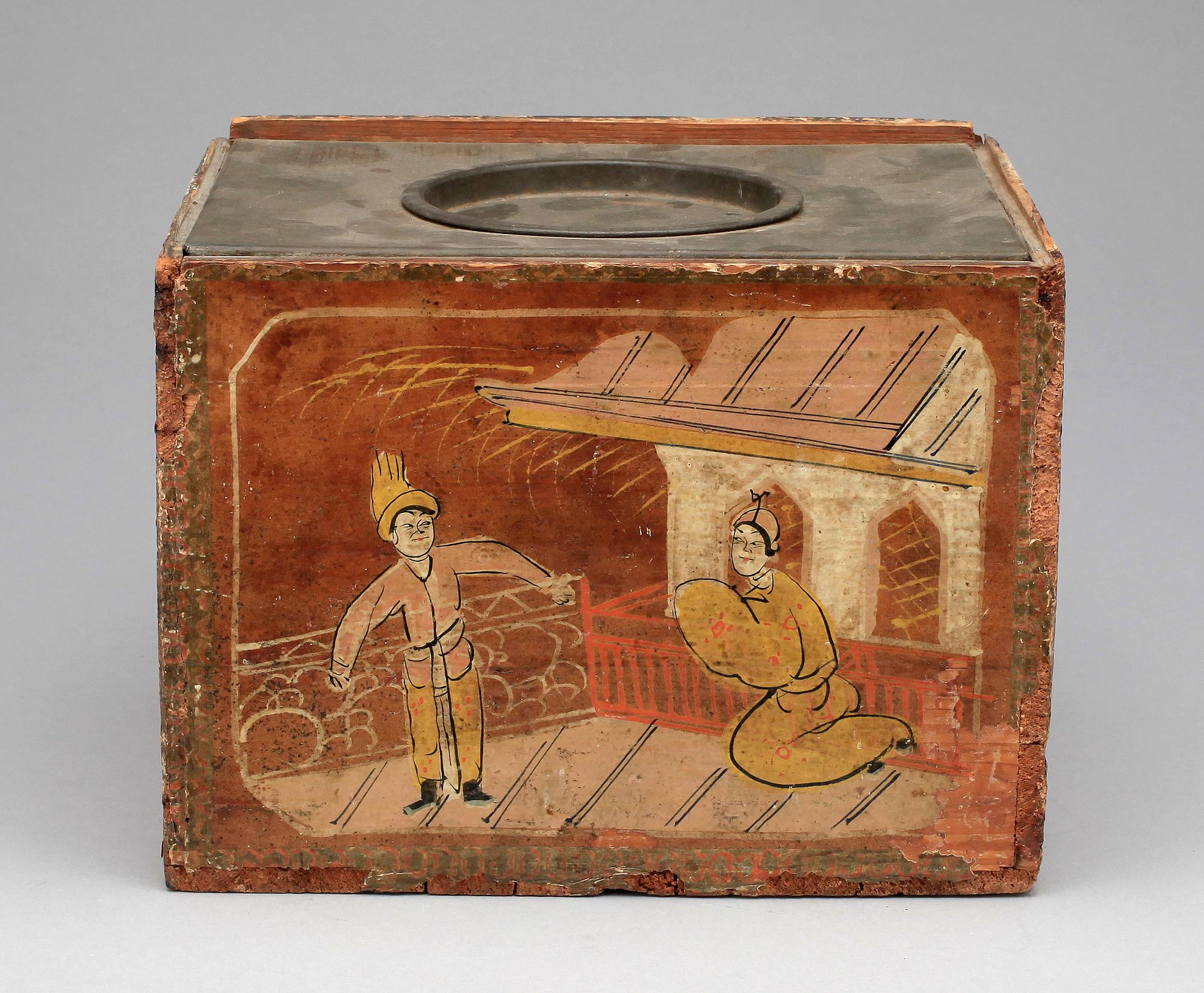 TÉSKRIN, Kina, 1900-talets början.