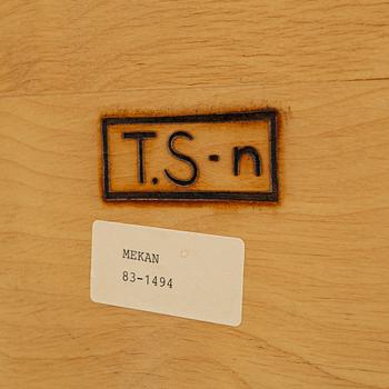 David Rosén, and Algot Törneman, a 'Blue Square' coffee table, Triva, Nordiska Kompaniet, 1950s.