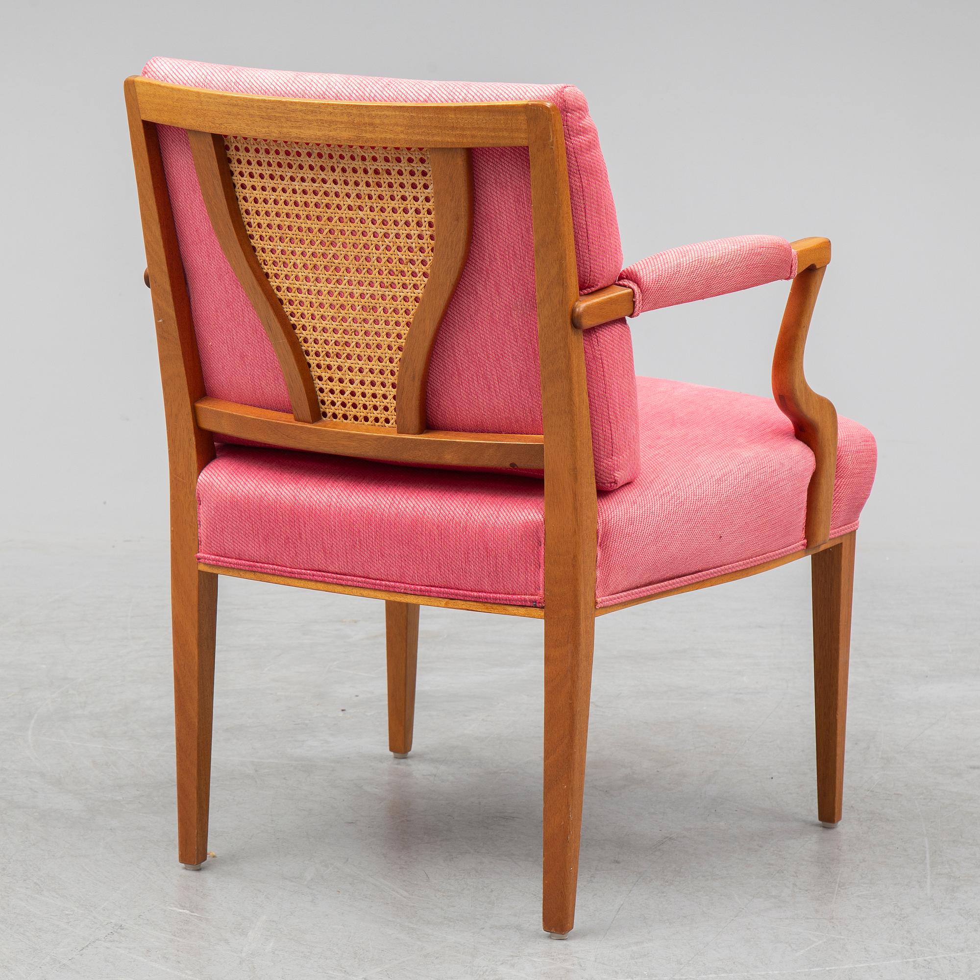 JOSEF FRANK, a '969' armchair, Firma Svensk Tenn.