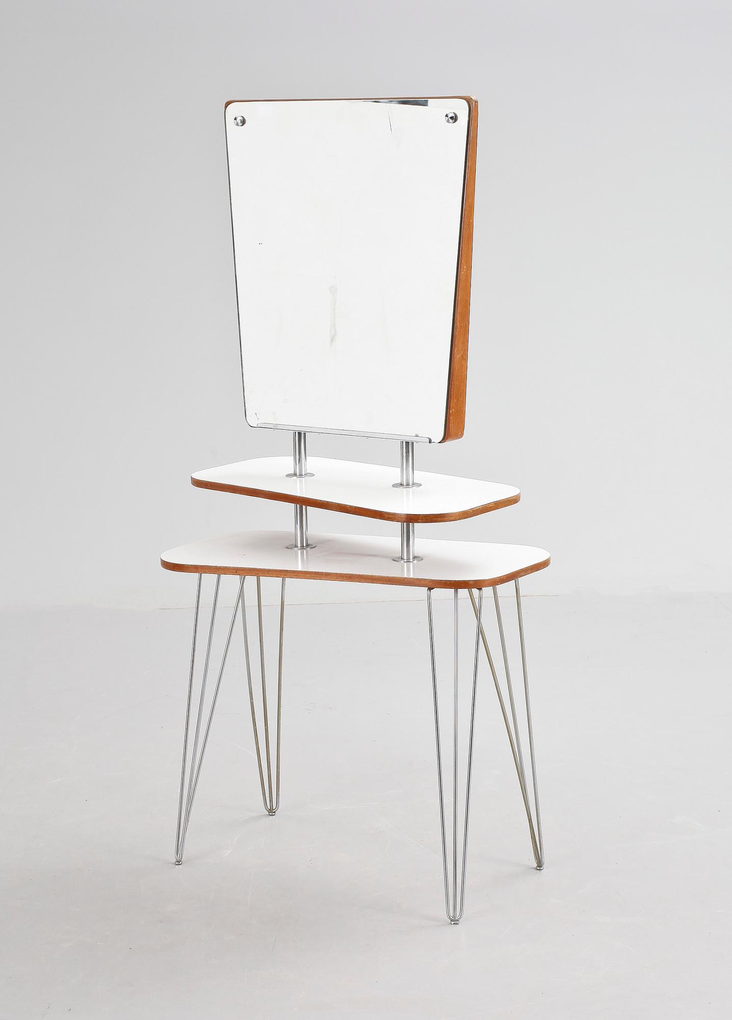 SMINKBORD, 1950/60-tal.