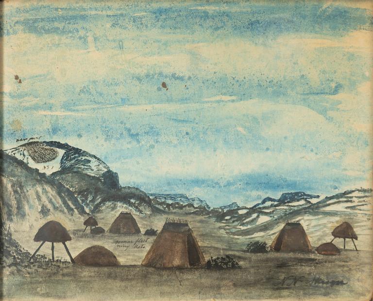 Nils Nilsson Skum, Sameviste.