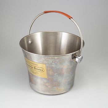 A Laurent-Perrier steel wine cooler, 20th century.