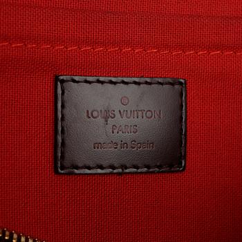 LOUIS VUITTON, a Damier Ebene canvas tophandle bag, "Ribera Satchel".