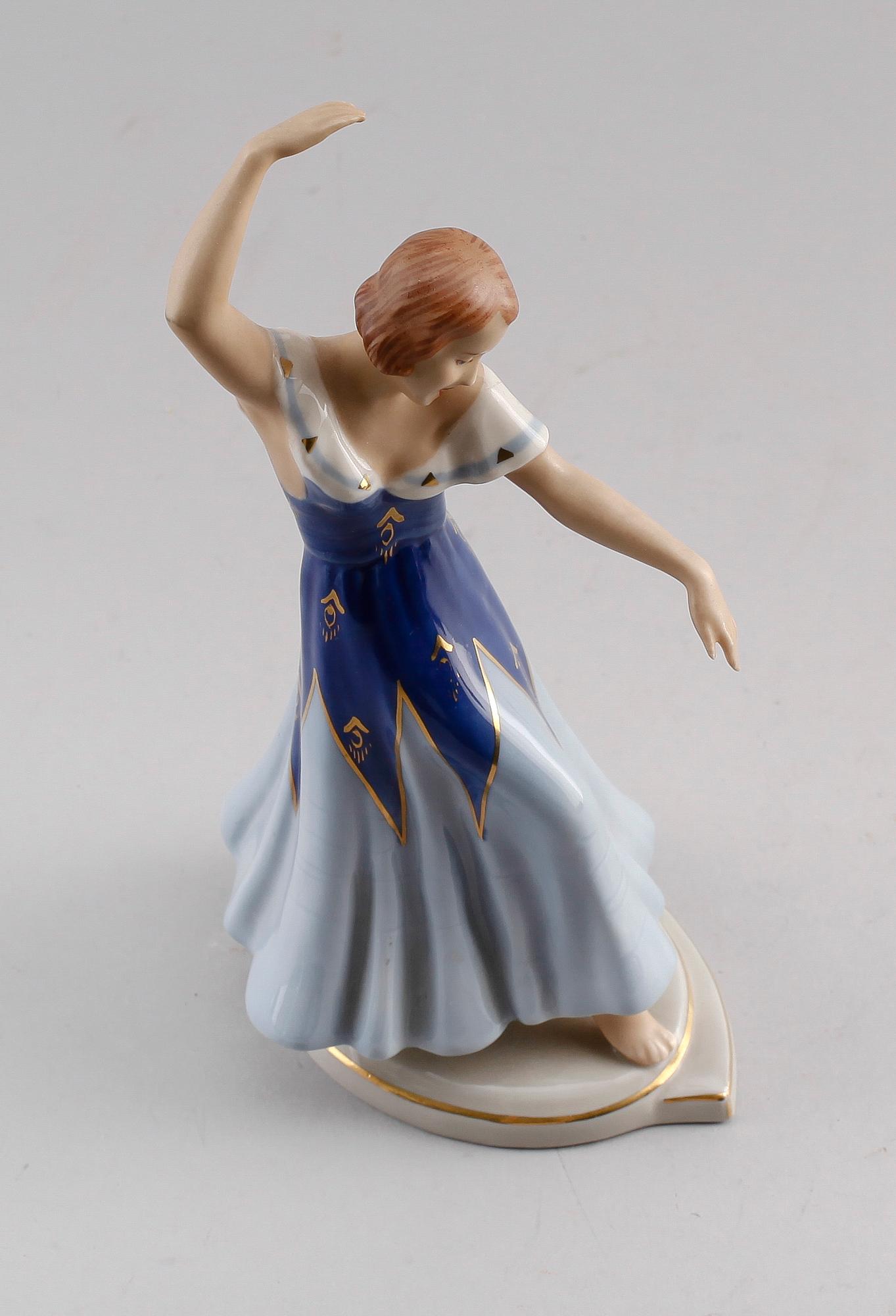 FIGUR, porslin, Royal Dux, 1900-talets mitt.