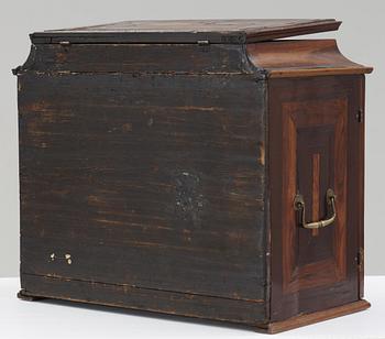 A Baroque circa 1700 miniature cabinet.